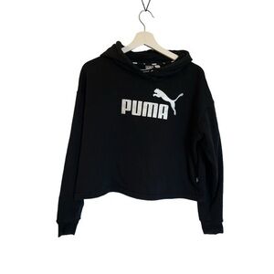 Puma Cropped Sweatshirt Hoodie